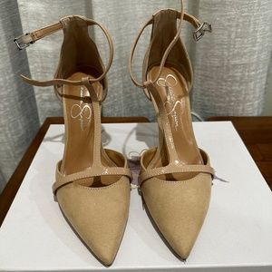 Jessica Simpson Tan Pumps